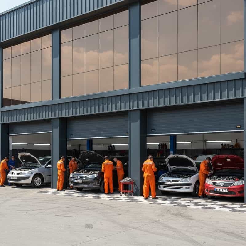 تعمیرگاه تخصصی مگان شرق تهران