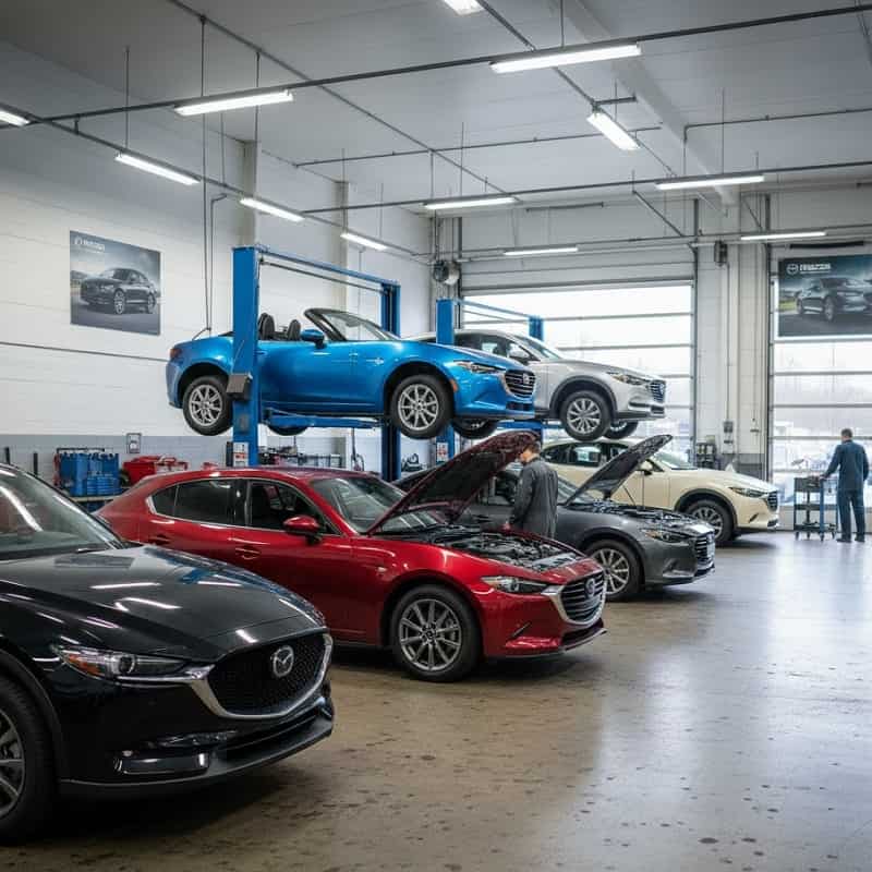 تعمیرگاه مزدا تهران