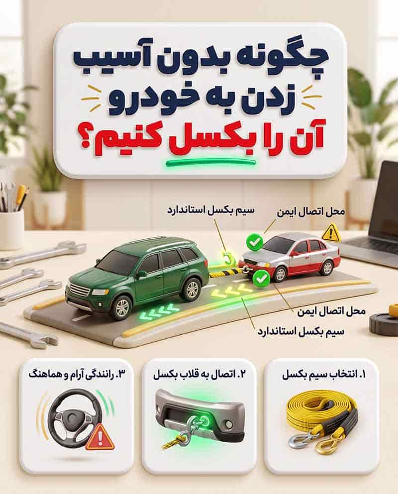 مضرات بکسل ماشین در مسافت طولانی