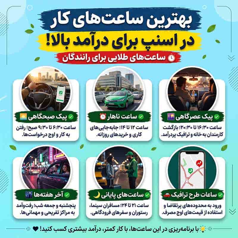 بایدها و نبایدهای شغل راننده اسنپ