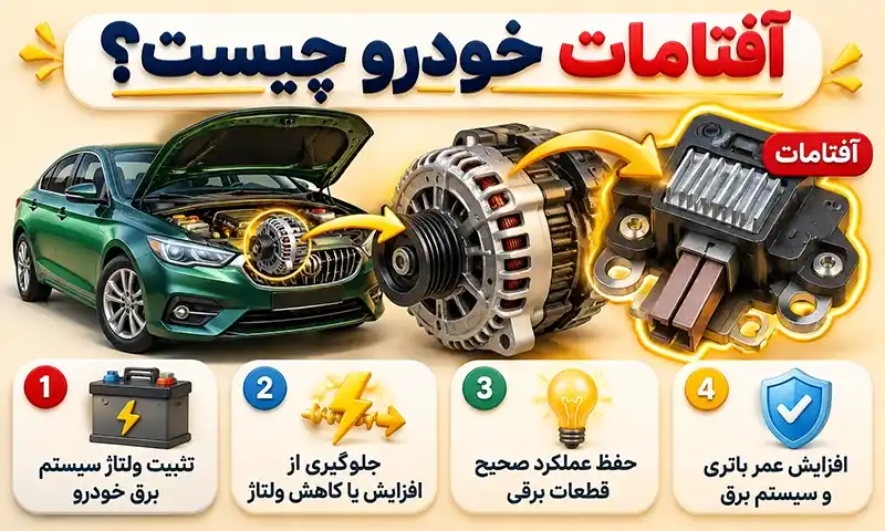 آفتامات چیست؟ وظیفه، علائم خرابی و نحوه تست آن آفتامات چیست؟ وظیفه، علائم خرابی و نحوه تست آن