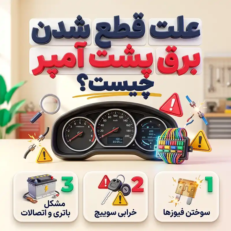علت قطع شدن برق پشت آمپر چیست؟ بررسی ۱۰ دلیل اصلی